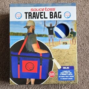 New In Box- Sauce Toss Travel Bag For Sauce Toss Hockey Game.(Game NOT Included)